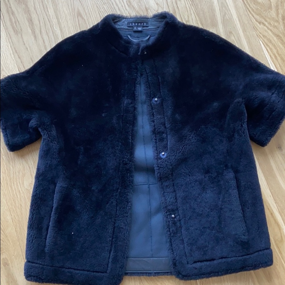 Theory shearling coat